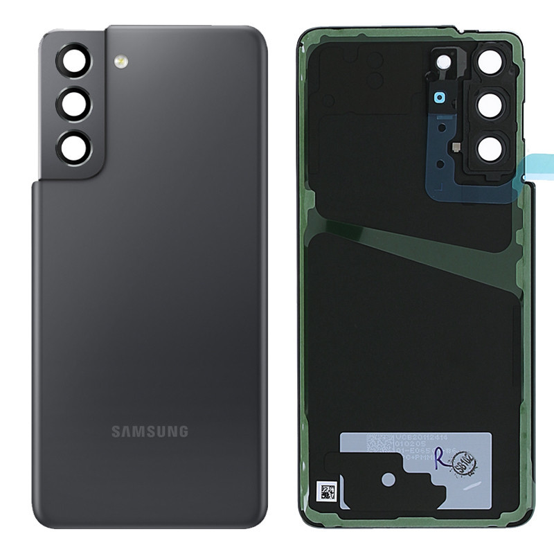 Rear Window Samsung Galaxy S21 5G Gray (Original) | Brico-Tech